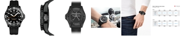 Mido Men's Swiss Automatic Chronometer Ocean Star Diver 600 Black Rubber Strap Watch 43.5mm